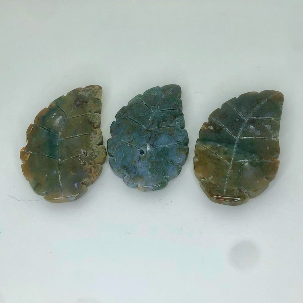 Moss Agate Leaves
